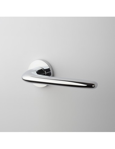 KLAMKA APRILE AZALIA ROZETA R SLIM 7MM LC - CHROM POLEROWANY