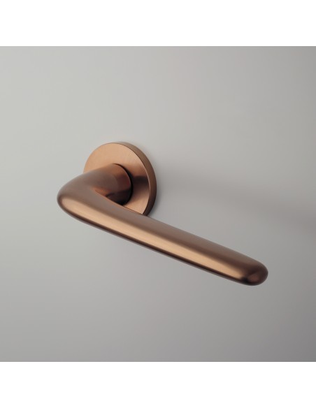 KLAMKA APRILE AZALIA ROZETA R SLIM 7MM PN PVD - MIEDZIANY PVD