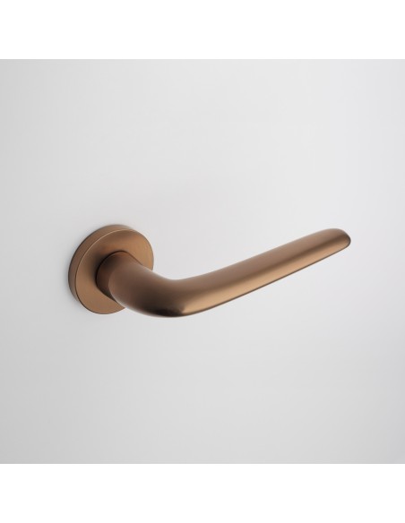 KLAMKA APRILE AZALIA ROZETA R SLIM 7MM PN PVD - MIEDZIANY PVD