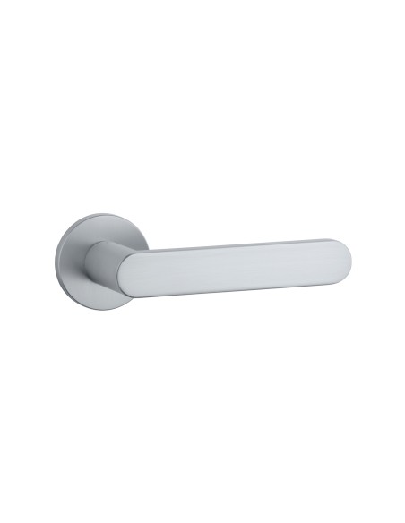 KLAMKA APRILE ALORA ROZETA R SLIM 7MM SC - CHROM SATYNOWY