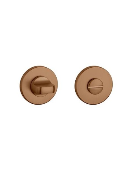KLAMKA APRILE DALIA ROZETA R SLIM 7MM PN PVD - MIEDZIANY PVD