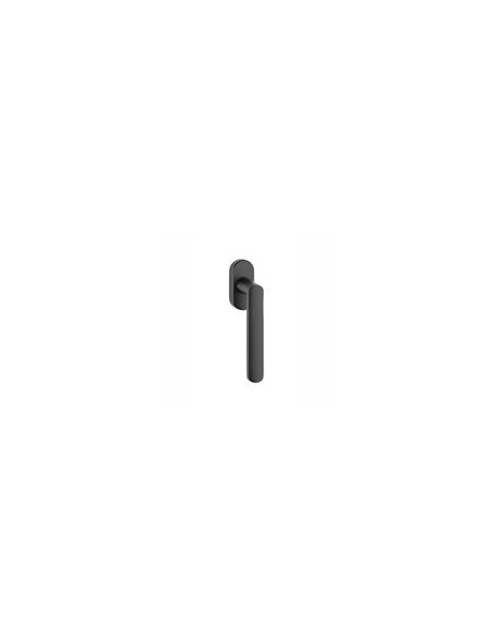 KLAMKA APRILE FRAGOLA ROZETA R SLIM 7MM BLACK - CZARNY MATOWY