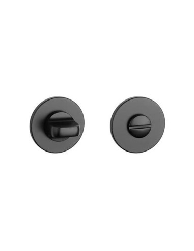 KLAMKA APRILE HIACYNTA ROZETA R SUPER SLIM 5MM BK - CZARNY MATOWY