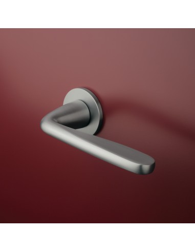 KLAMKA APRILE HIACYNTA ROZETA R SUPER SLIM 5MM SC - CHROM SATYNOWY