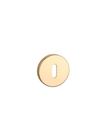 KLAMKA APRILE INULA ROZETA R SLIM 7MM GOLD PVD - ZŁOTY POLEROWANY PVD