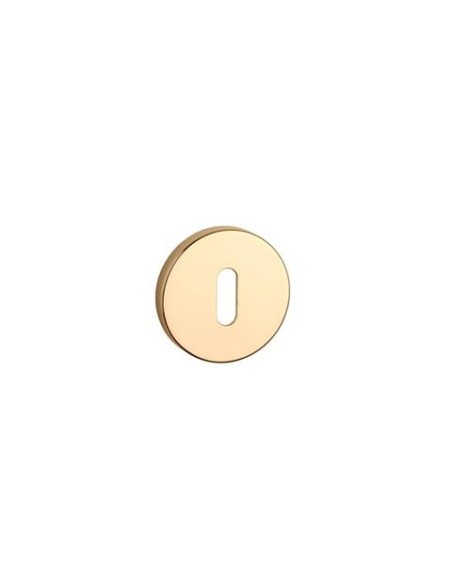 KLAMKA APRILE INULA ROZETA R SLIM 7MM GOLD PVD - ZŁOTY POLEROWANY PVD