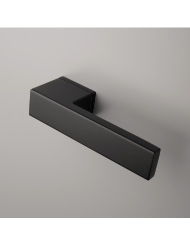 KLAMKA APRILE CARLINA ROZETA RTH SLIM 7MM BK - CZARNY MATOWY