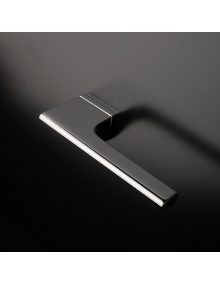 KLAMKA APRILE LUPINA ROZETA RTH SLIM 7MM LC - CHROM POLEROWANY