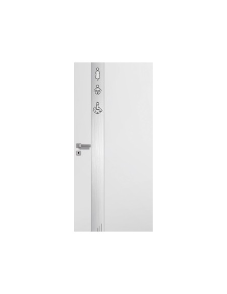 PANEL ZE STALI NIERDZEWNEJ Z IKONAMI - trzy ikony