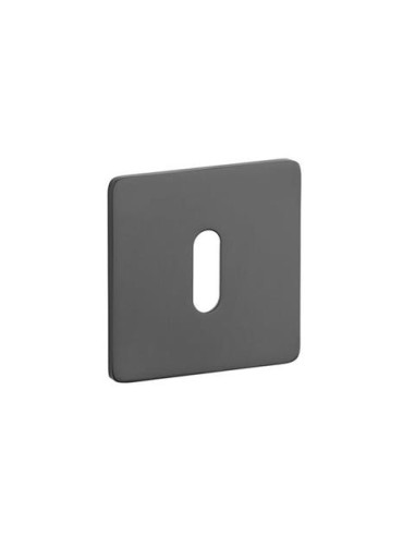 KLAMKA STERK KVADRAT 1760 ROZETA ULTRA SLIM 3MM F5 - CZARNY MATOWY