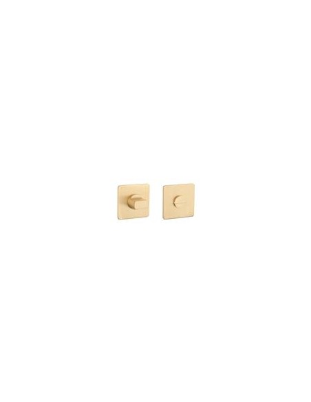 KLAMKA STERK KVADRAT 1760 ROZETA ULTRA SLIM 3MM MG - ZŁOTY MATOWY