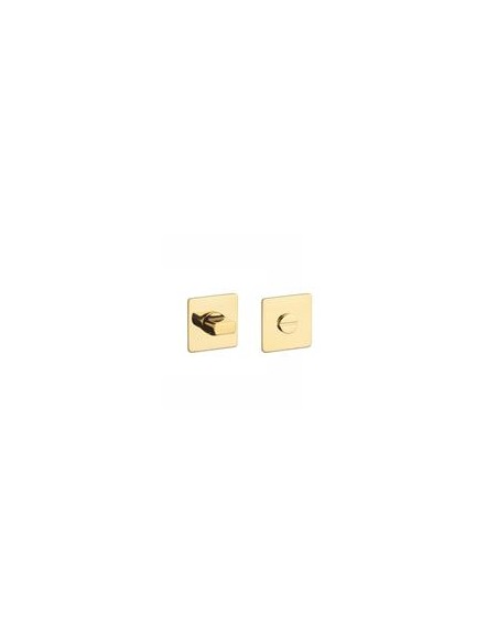 KLAMKA STERK KVADRAT 1760 ROZETA ULTRA SLIM 3MM GOLD PVD - ZŁOTY POLEROWANY PVD