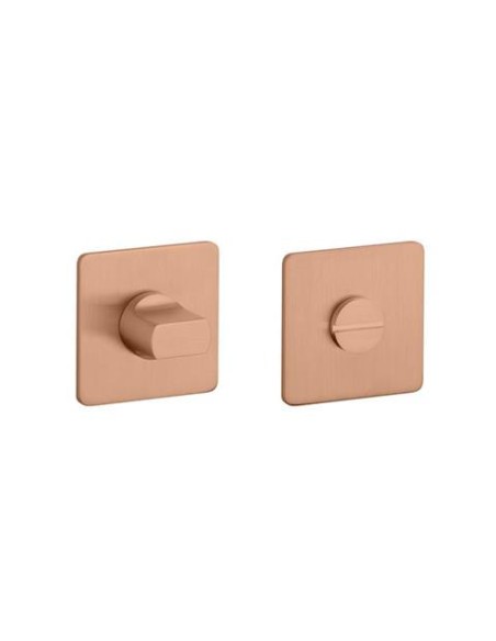 KLAMKA STERK KVADRAT 1760 ROZETA ULTRA SLIM 3MM PN PVD - MIEDZIANY PVD