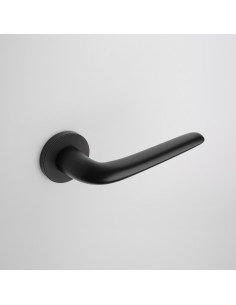 Klamka APRILE AZALIA ROZETA R SLIM 7MM BK - czarny matowy - B2B AZALIA R 7S BK 2