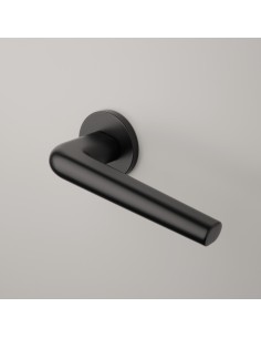 Klamka APRILE FUNKIA ROZETA R SLIM 7MM BLACK - czarny matowy - B2B FUNKIA R 7S BLACK 2