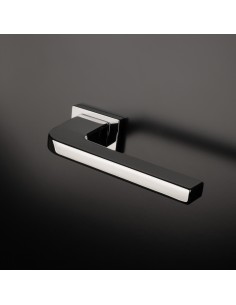 Klamka APRILE ISMENA ROZETA RT SLIM 7MM LC - chrom polerowany - B2B ISMENA RT 7S LC 2