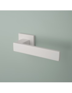 Klamka APRILE PINA ROZETA Q SLIM 7MM WH - biały matowy - B2B PINA Q 7S WH 2