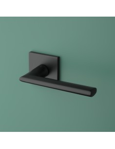 Klamka APRILE PRIMULA ROZETA Q SLIM 7MM BLACK - czarny matowy - B2B PRIMULA BLACK 7mm 2