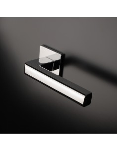 Klamka APRILE SALICE ROZETA Q SUPER SLIM 5MM LC - chrom polerowany - B2B SALICE Q 5S LC 2