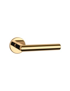 KLAMKA APRILE ARABIS ROZETA R SLIM 7MM GOLD PVD - ZŁOTY POLEROWANY PVD 2