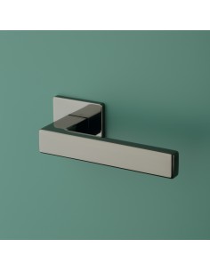 Klamka APRILE TILIA ROZETA Q SUPER SLIM 5MM US PVD - antracyt polerowany PVD - B2B TILIA Q 5S US 2