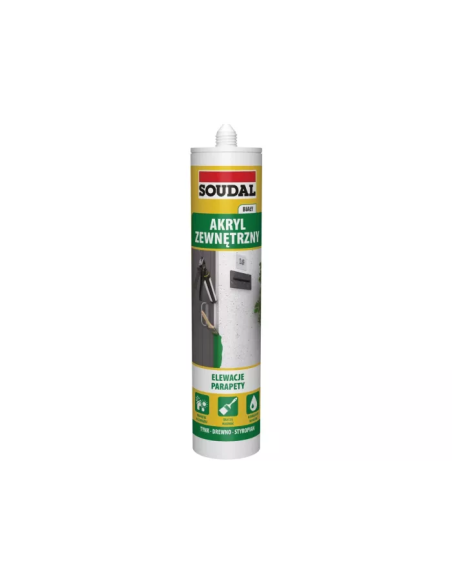 Akryl zewnętrzny Biały 280ml - Product shot