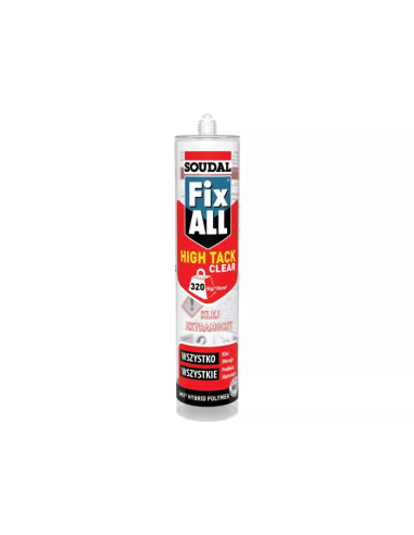 Fix ALL High Tack Clear 290ml - Product shot