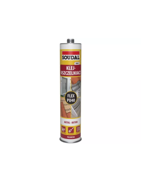 Flex PU 40 Klej-uszczelniacz poliuretanowy Biały 300ml - Product shot