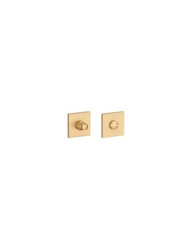 KLAMKA STILE LIMA ROZETA Q SLIM 7MM GOLD SATIN - ZŁOTY MATOWY