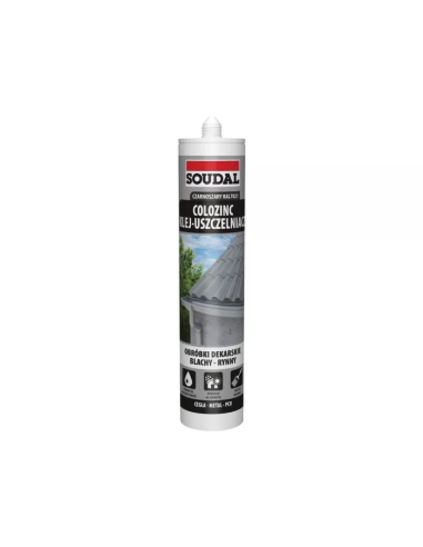 Klej do blach Colozinc RAL 7021 290ml - Product shot