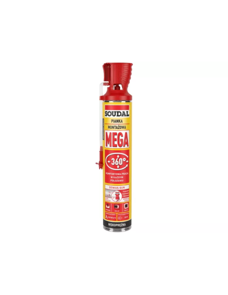 Pianka Montażowa Mega 360 750ml - Product shot