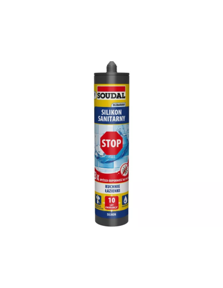 Silikon Sanitarny STOP Bezbarwny 280ml - Product shot