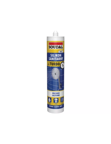 Silikon Sanitarny Turbo Biały 280ml - Product shot