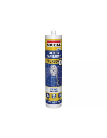 Silikon Sanitarny Turbo Biały 280ml - Product shot