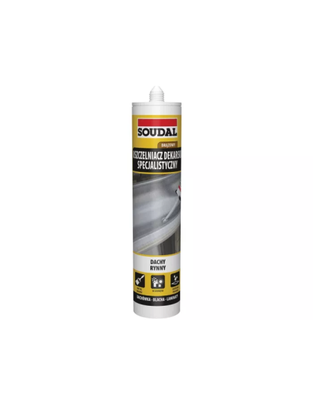 Specjalistyczny uszczelniacz dekarski Brązowy 280ml - Product shot