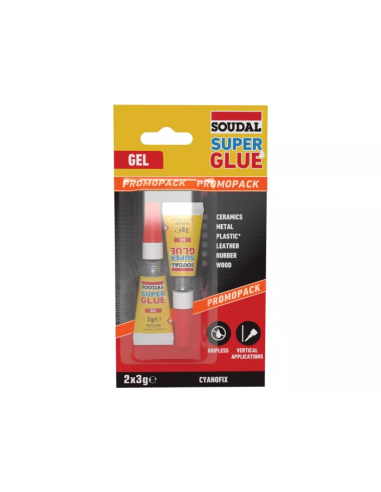 Super Glue Gel 3g+3g - Product shot