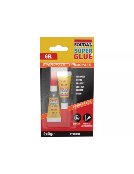 Super Glue Gel 3g+3g - Product shot