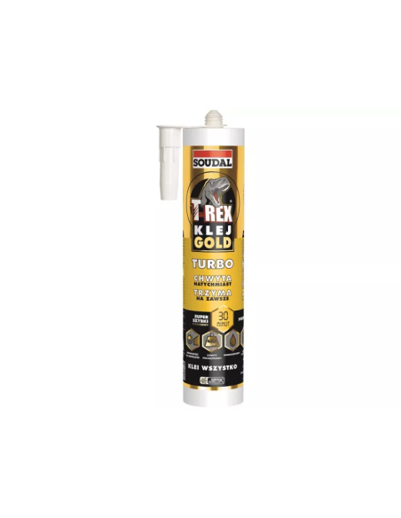 T-REX GOLD TURBO klej montażowy superszybki - Product shot