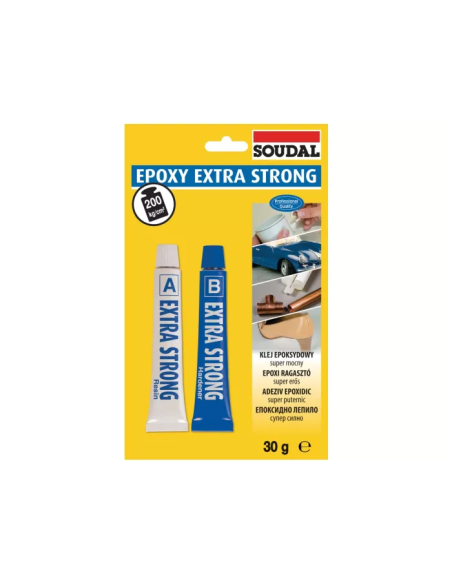 Dwuskładnikowy klej epoksydowy EPOXY EXTRA STRONG 30g - Product shot