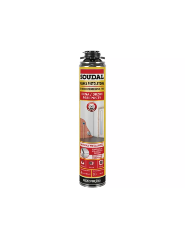 Pistoletowa pianka montażowa do niskich temperatur 750ml - Product shot