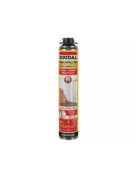 Pistoletowa pianka montażowa do niskich temperatur 750ml - Product shot