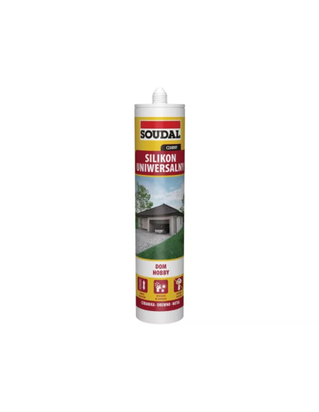 Silikon uniwersalny Czarny 280ml - Product shot