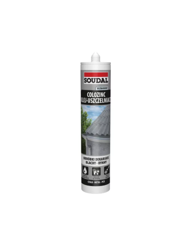 Klej do blach Colozinc Przezroczysty 290ml - Product shot