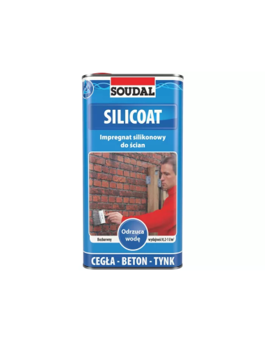 Powłoka do impregnacji ścian Silicoat 5l - Product shot