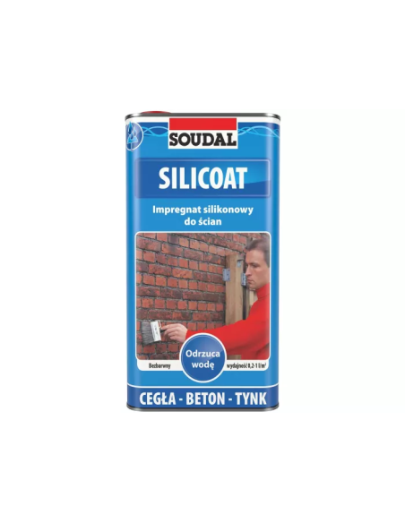 Powłoka do impregnacji ścian Silicoat 5l - Product shot