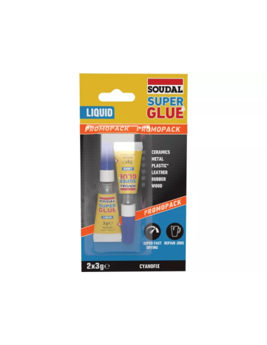 Super Glue Liquid 3g+3g - Product shot