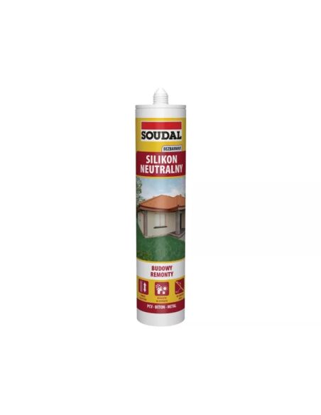 Silikon neutralny Przezroczysty 280ml - Product shot