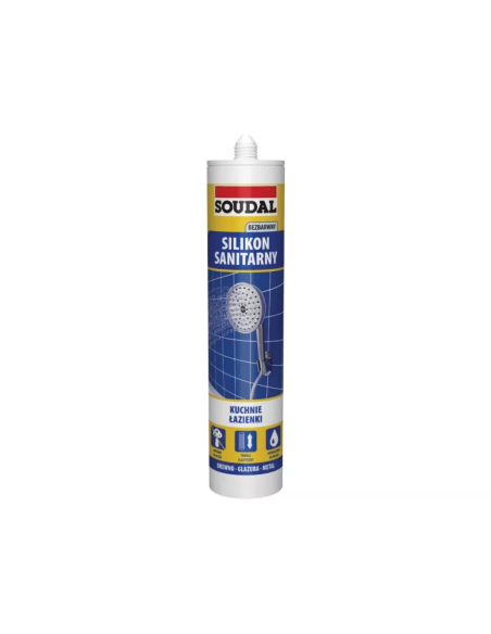 Silikon sanitarny Przezroczysty 280ml - Product shot