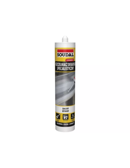 Specjalistyczny uszczelniacz dekarski Czerwony 280ml - Product shot