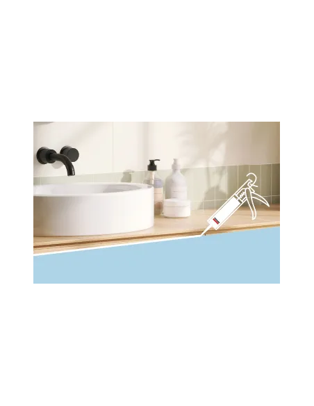 Silikon Sanitarny STOP Biały 280ml - Jak wymienić silikony w łazience?